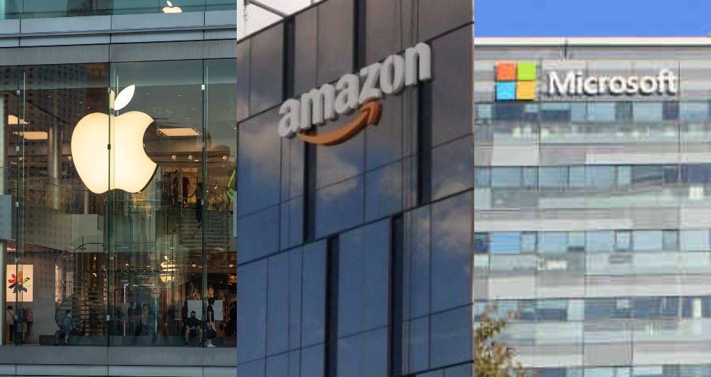 Apple, Amazon y Microsoft se consolidaron en 2021 como las empresas más admiradas del mundo, según Fortune.