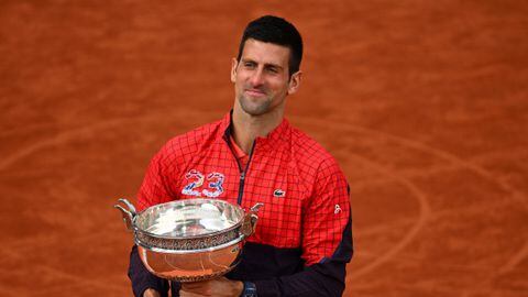 El tenista serbio, Novak Djokovic, ganó el Grand Slam °23 de su carrera