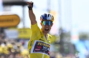 Wout van Aert, ganador de la etapa 4 en el Tour de Francia 2022