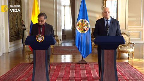 Declaración conjunta del Presidente Gustavo Petro y el Presidente de la Corte Interamericana de Derechos Humanos, Juez Ricardo Pérez Manrique.