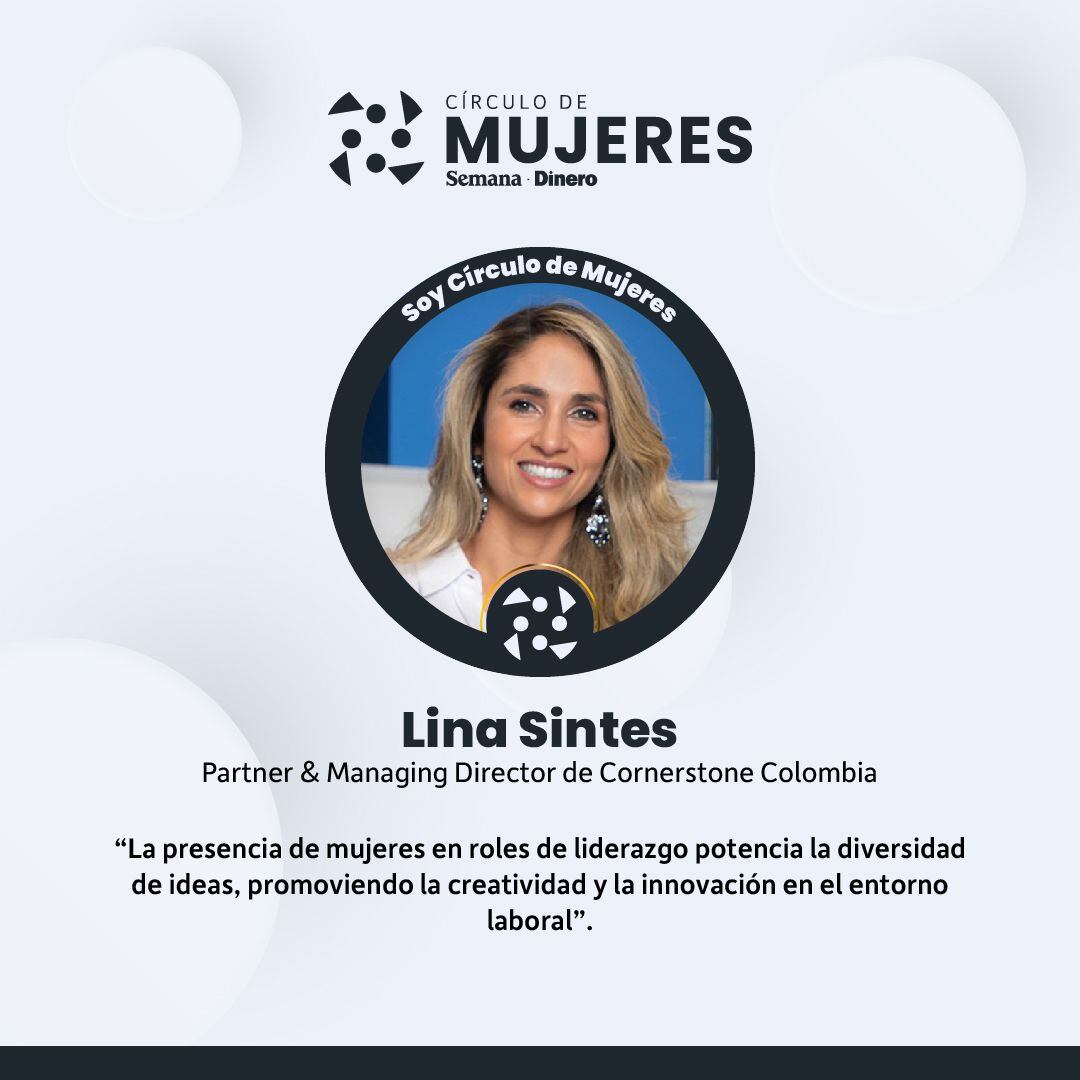 Lina Sintes, Partner & Managing Director de Cornerstone Colombia