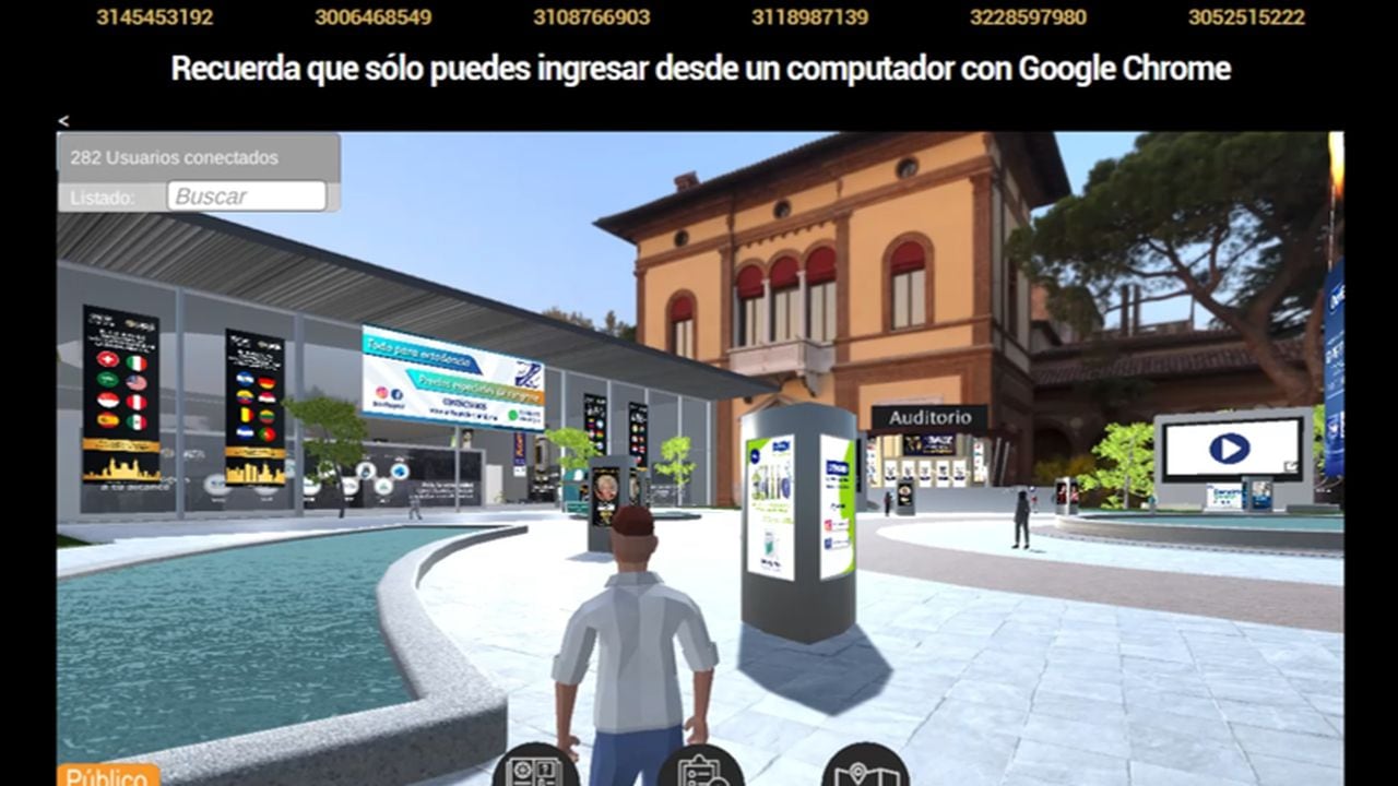 Emprendimiento colombiano de eventos virtuales