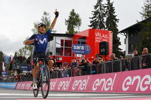 Einer Rubio ganó la etapa 13 del Giro de Italia.