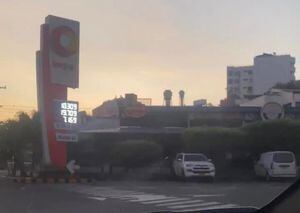 Así amaneció el galón de gasolina en las estaciones de Cúcuta.