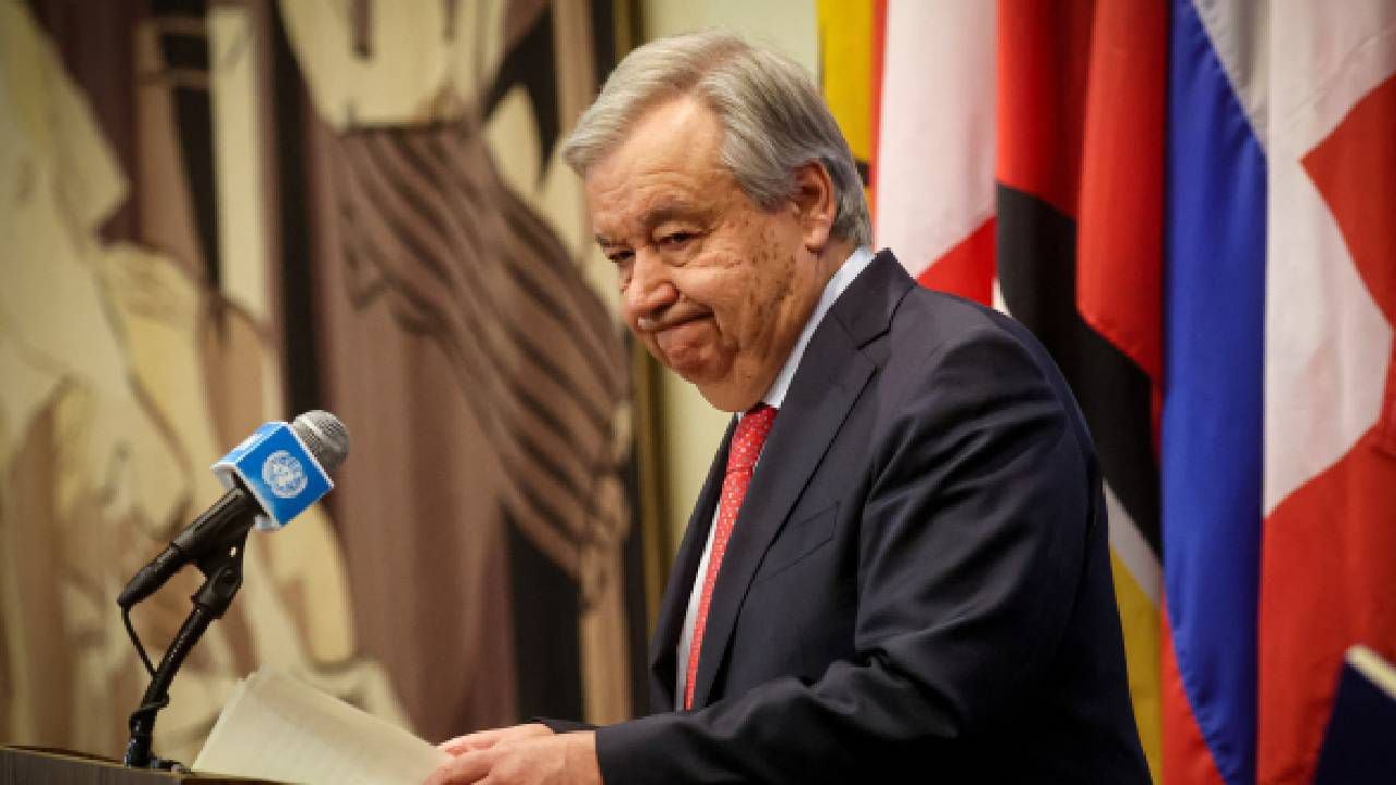 El Secretario General de la ONU, António Guterres, habla sobre el corredor de granos del Mar Negro.
