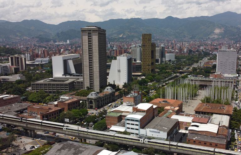 Panorámica del Centro de Medellín