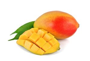 El mango es uno de los ingredientes de este jugo.