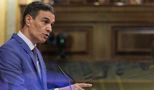 El presidente de España, Pedro Sánchez, criticó fuertemente la moción de censura en su contra