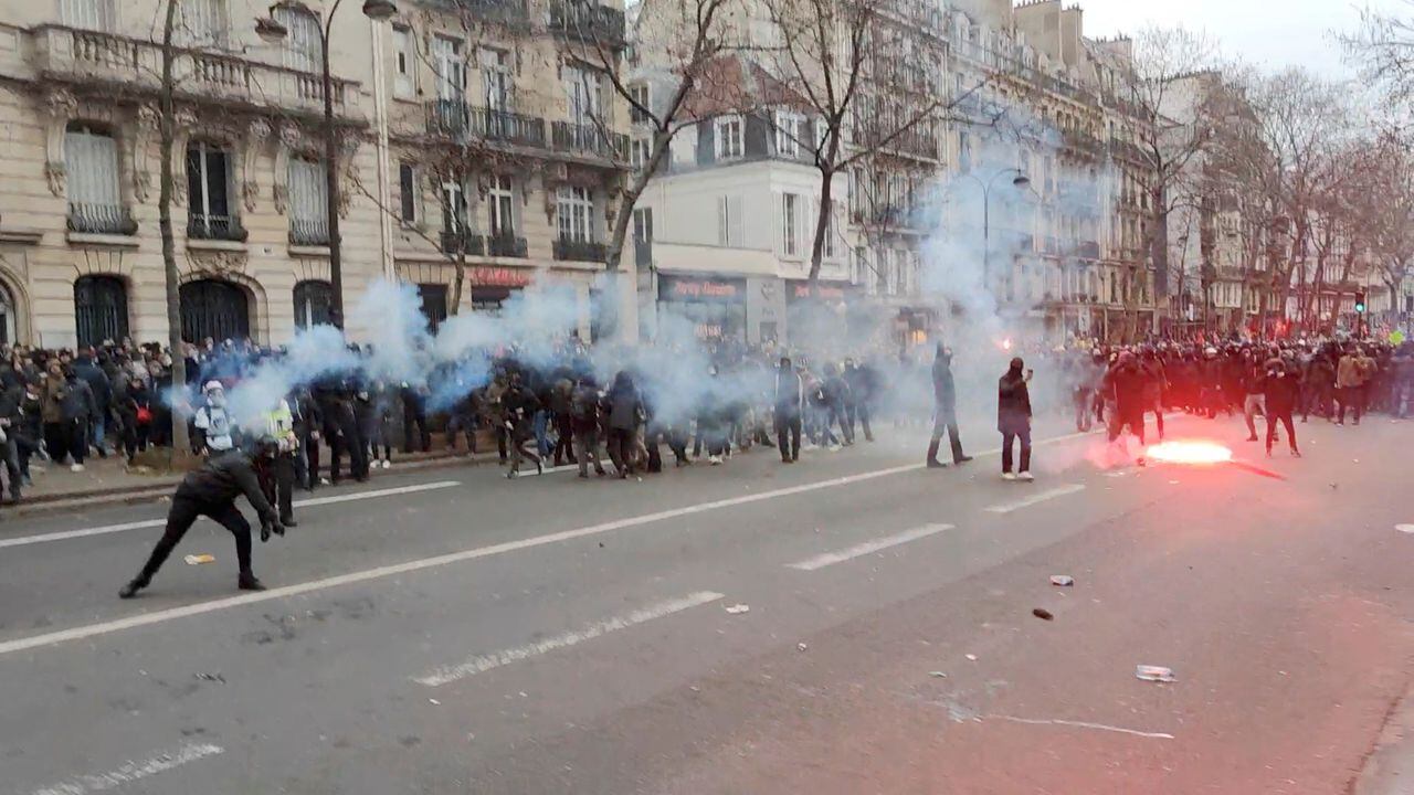 Este jueves 19 de enero se desarrolló una jornada de enfrentamientos entre la Policía y manifestantes.