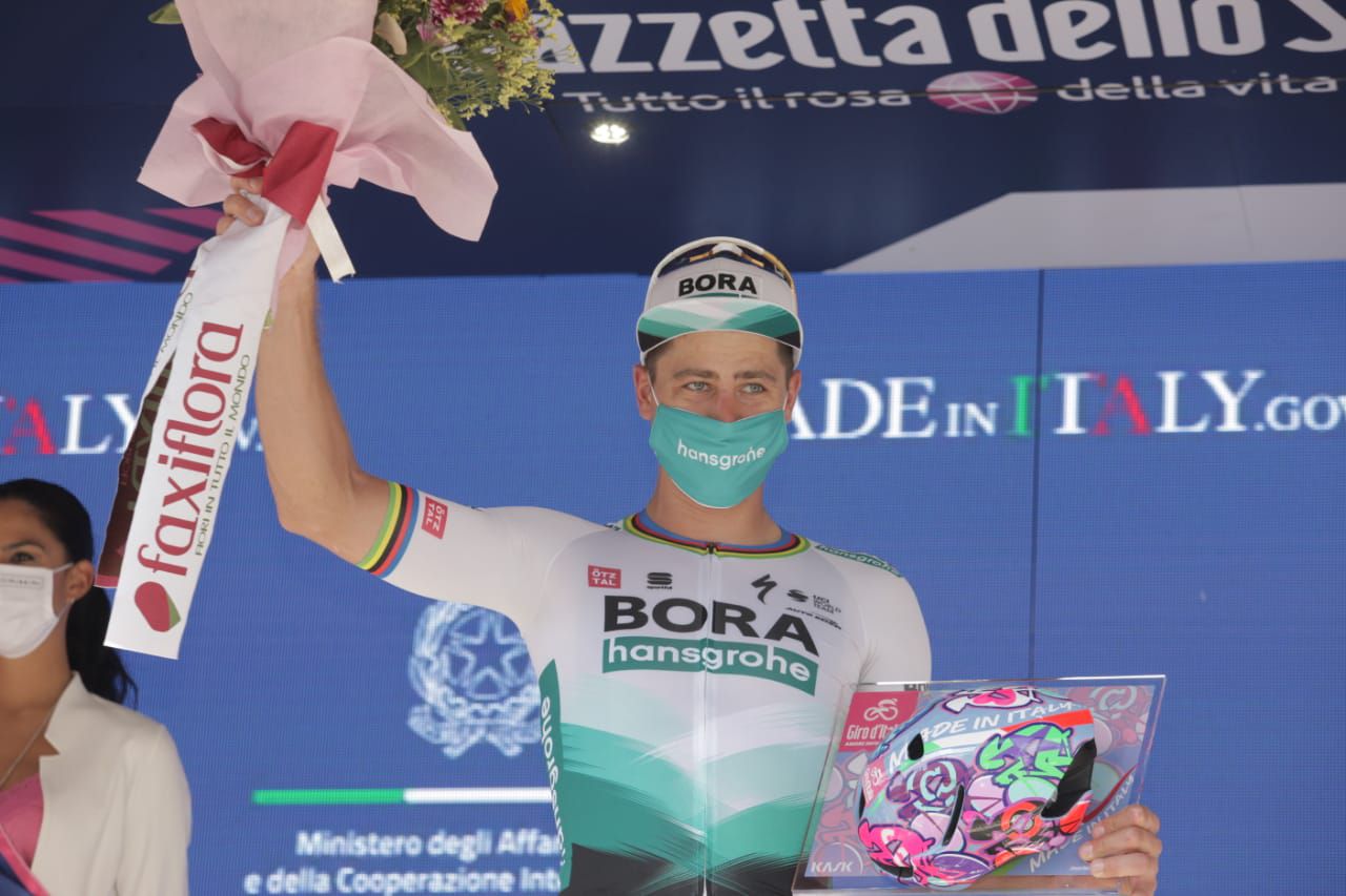 Peter Sagan, podio etapa 10, Giro de Italia 2021
