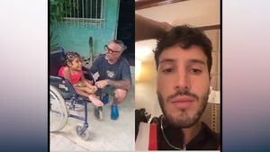 El artista colombiano le envió un saludo a una niña con discapacidad que vive en Venezuela.