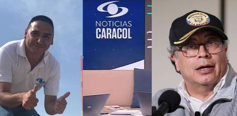 Caracol Televisión emitió un comunicado sobre estos mensajes contra Gustavo Petro
