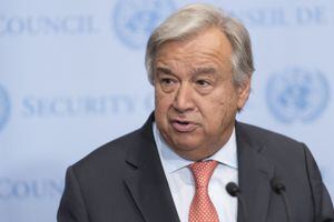 António Guterres, secretario general de Naciones Unidas.