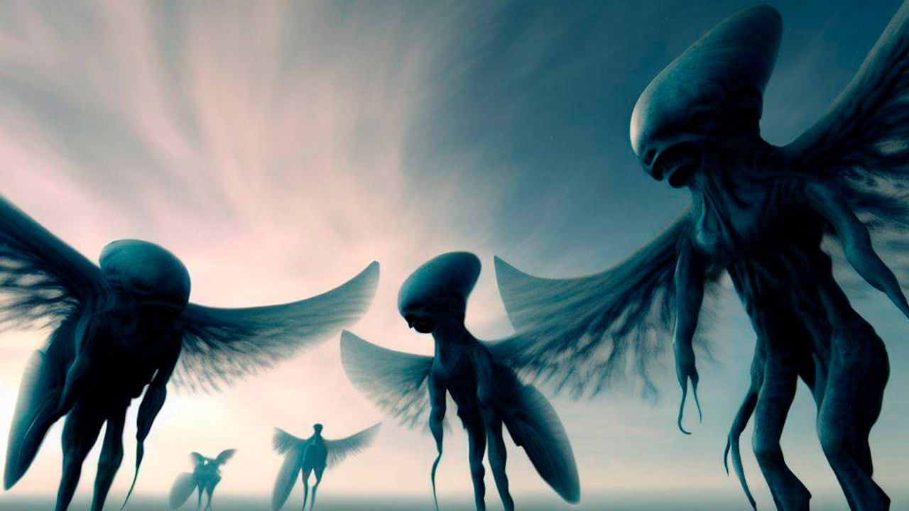 Inteligencia artificial imagina que algunas especies extraterrestres tendrían alas especiales.