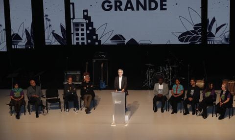 evento de presentación del Informe Final de la Comisión de la Verdad