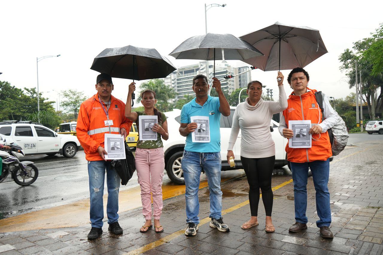 Búsqueda de desaparecidos en Medellín.