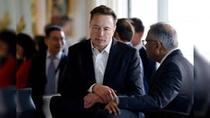 Archivo del CEO de SpaceX, Twitter y Tesla, Elon Musk , durante la sexta edición de la cumbre "Choose France".
