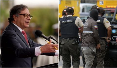Presidente Gustavo Petro y crisis en Ecuador