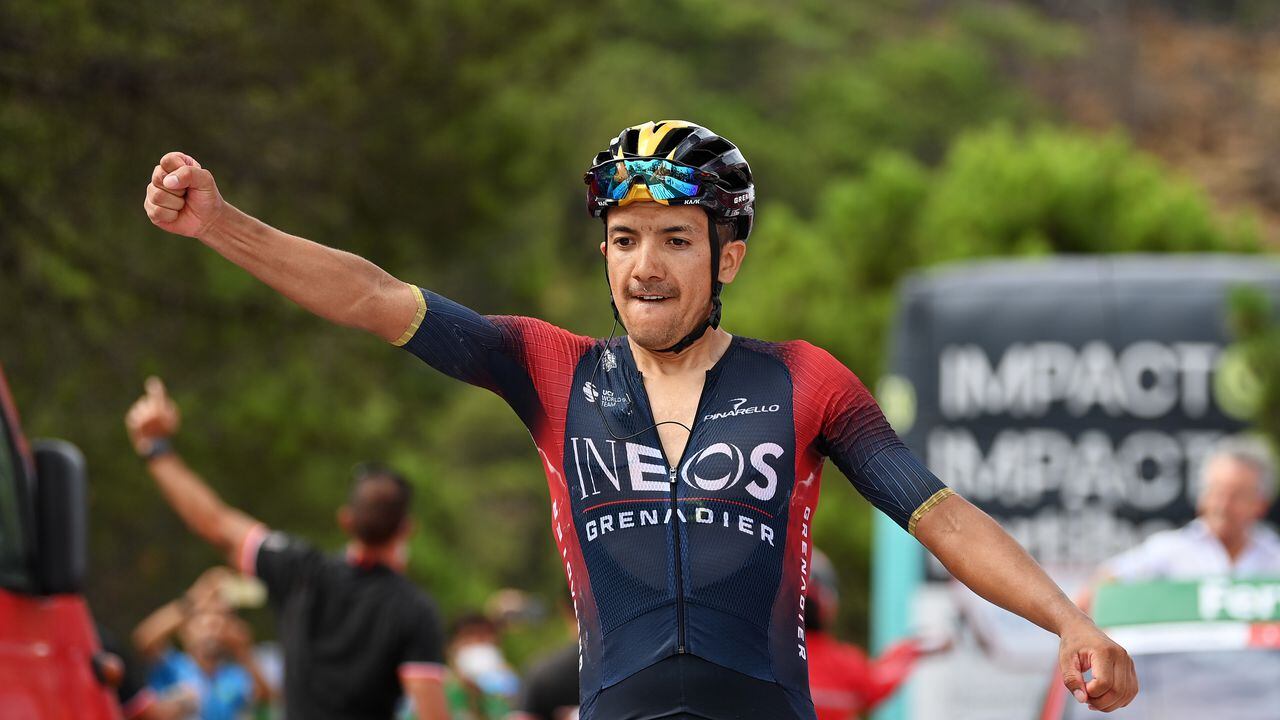 El ecuatoriano se llevó la etapa 12 de la Vuelta a España