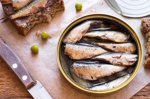Las sardinas en lata no deben consumirse en exceso.