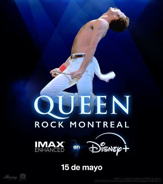 Queen: Rock Montreal, es uno de los estrenos que llegan a Disney+ en mayo de 2024