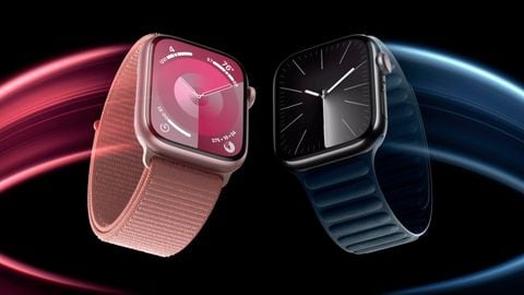 Apple Watch Series 9 tiene un diseño mejorado con nuevos materiales.