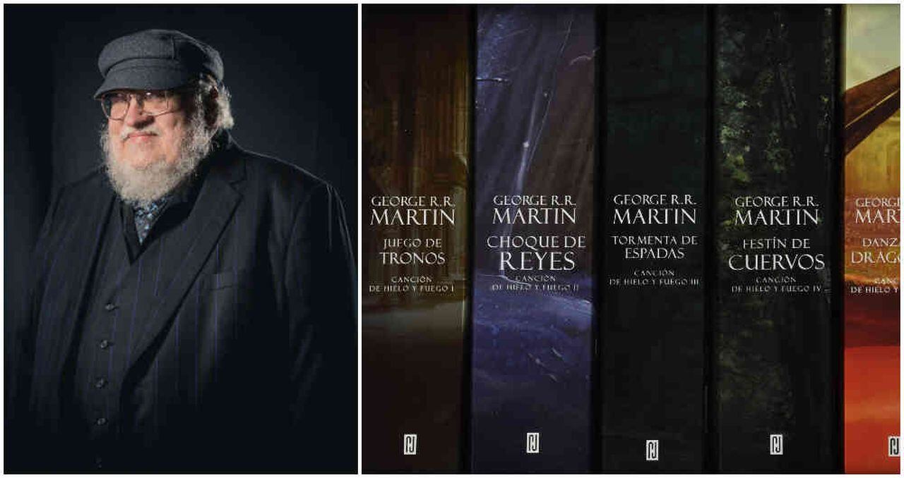 Mimar Ambiente cálmese George R.R. Martin ya terminó los libros de Canción de Hielo y Fuego y está  esperando el final de la serie para anunciarlo?