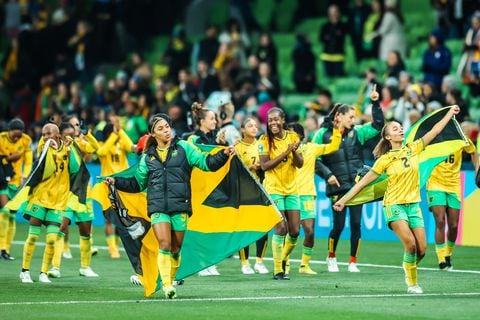 Jamaica tras eliminar a Brasil en el Mundial