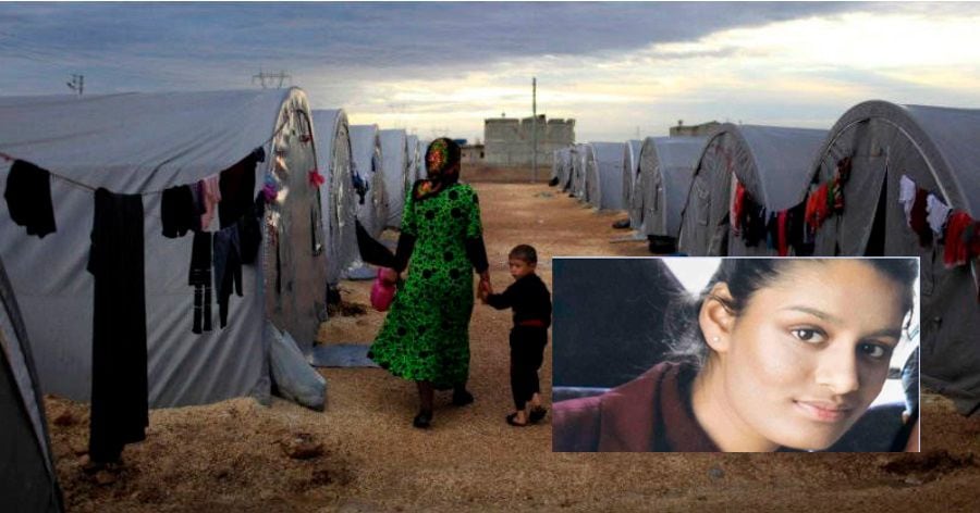 Reino Unido le quita la ciudadanía a Shamima Begum, dejándola sin opción para salir de un campamento controlado por guardias armados en Siria