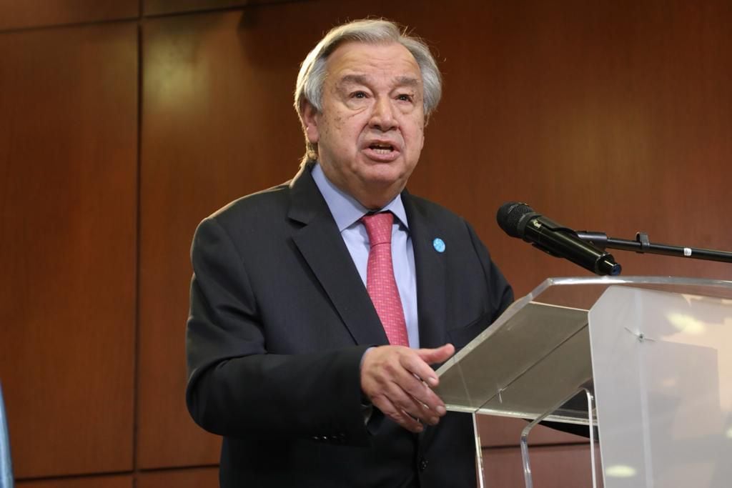Acto en conmemoración de los 5 años de la firma del Acuerdo Final de Paz, señor Secretario General de la ONU, António Guterres