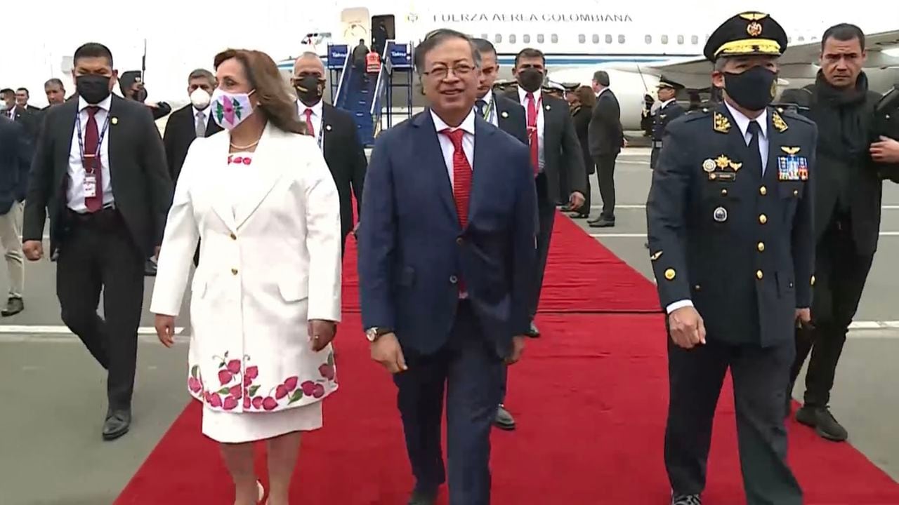 Presidente Gustavo Petro en Perú