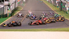 Imágenes de la última carrera de la Fórmula 1 2024 en Australia.