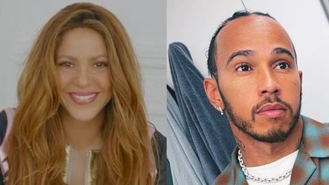 ¿Shakira tiene un romance con Lewis Hamilton?
