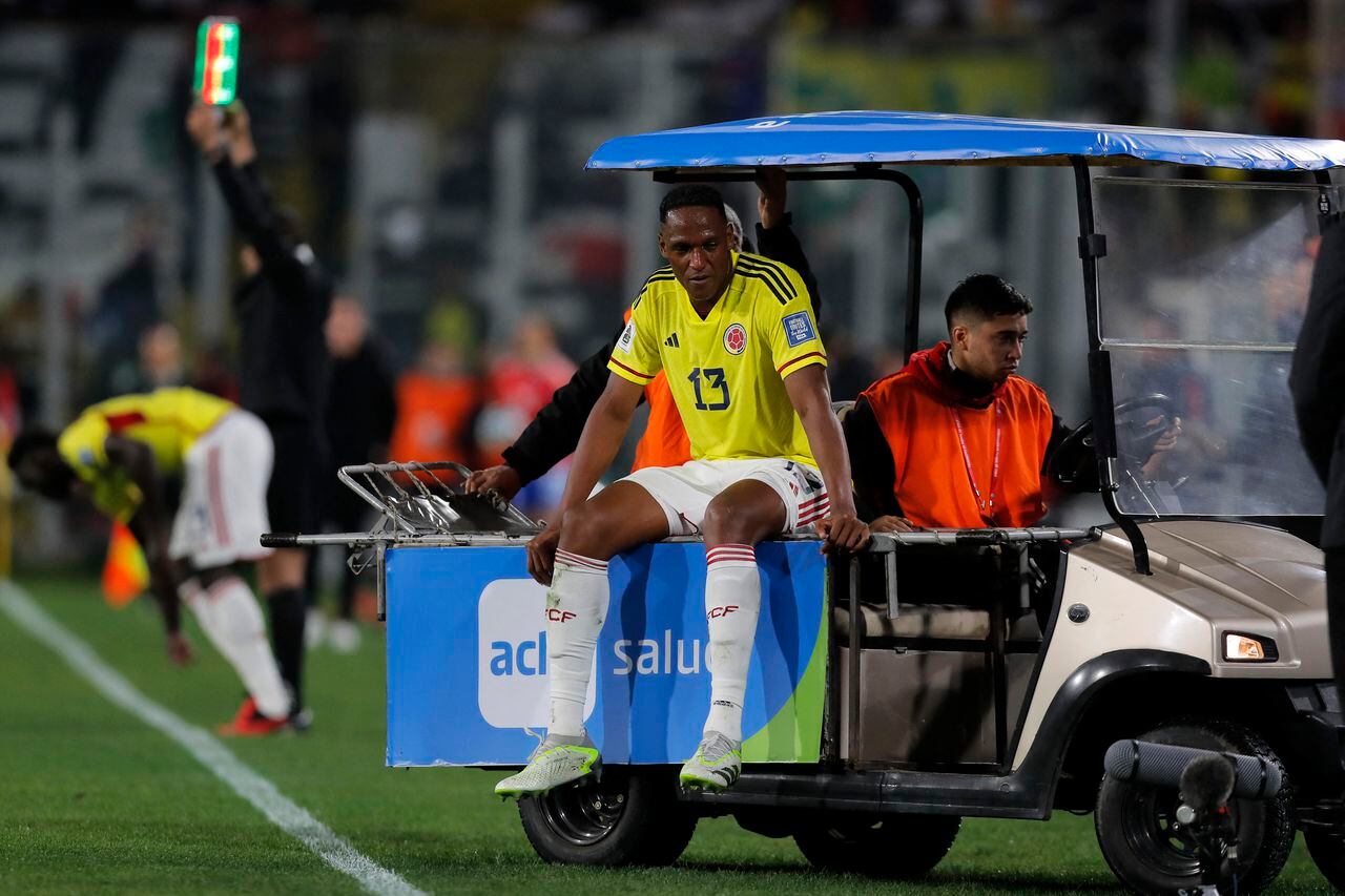 Mina, lesionado en juego de la Selección Colombia