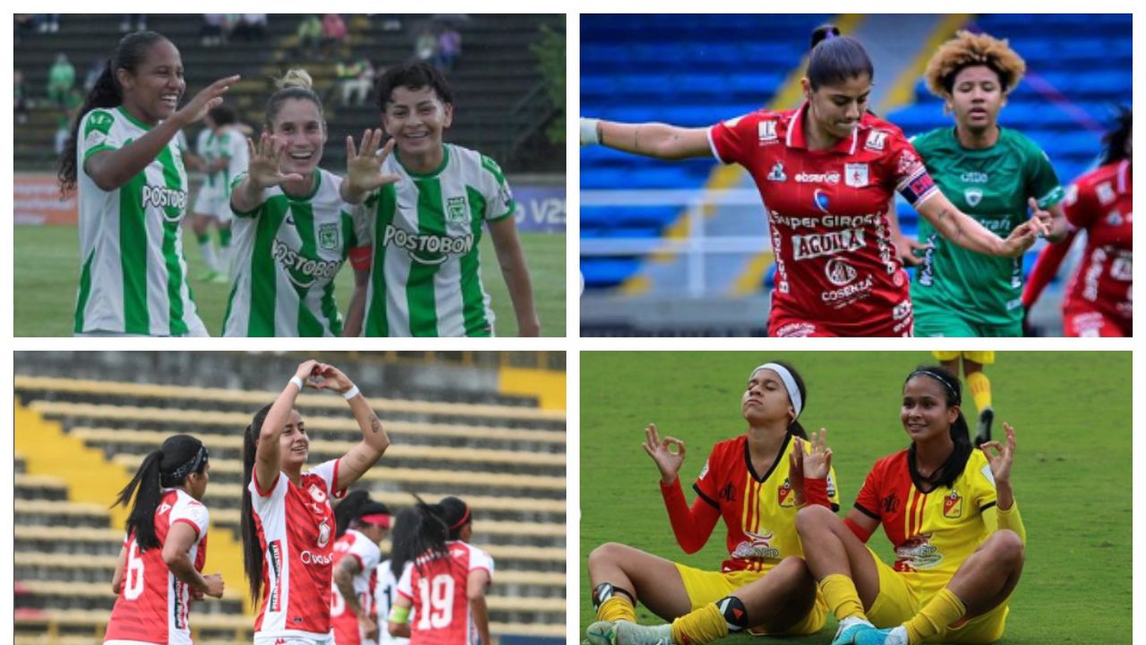 Nacional, América, Santa Fe y Pereira clasificados a los 8 mejores de la Liga Colombiana