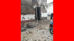 Activa moto bomba contra la Policía en Caloto, Cauca