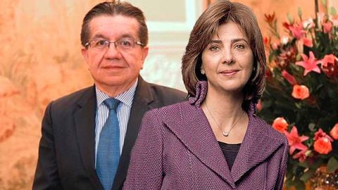 Fernando Ruiz y María Ángela Holguín, exministros