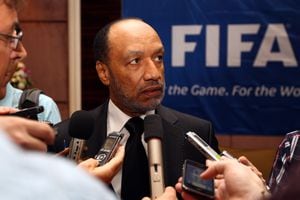 Mohamed Bin Hammam hizo parte del comité de la Fifa.