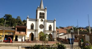 Zona urbana del municipio de Giraldo, Antioquia.