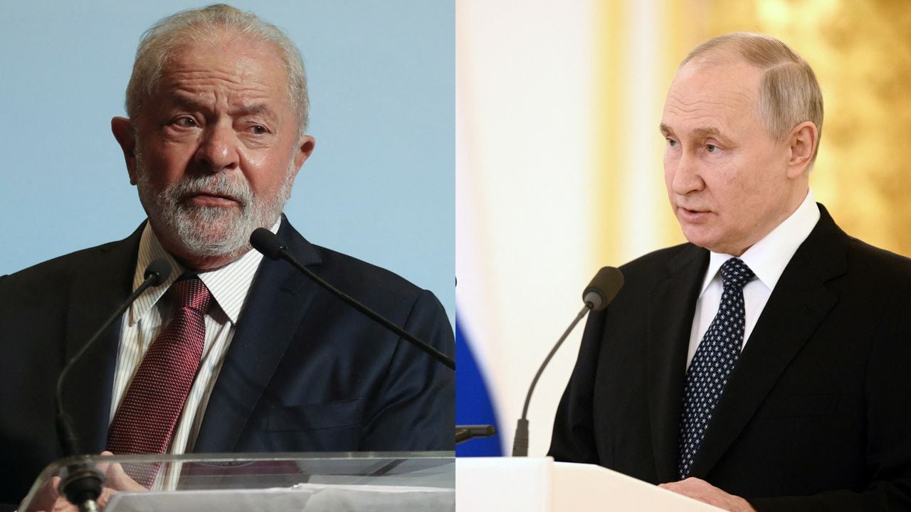 Luis Inácio 'Lula' da Silva y Vladimir Putin.