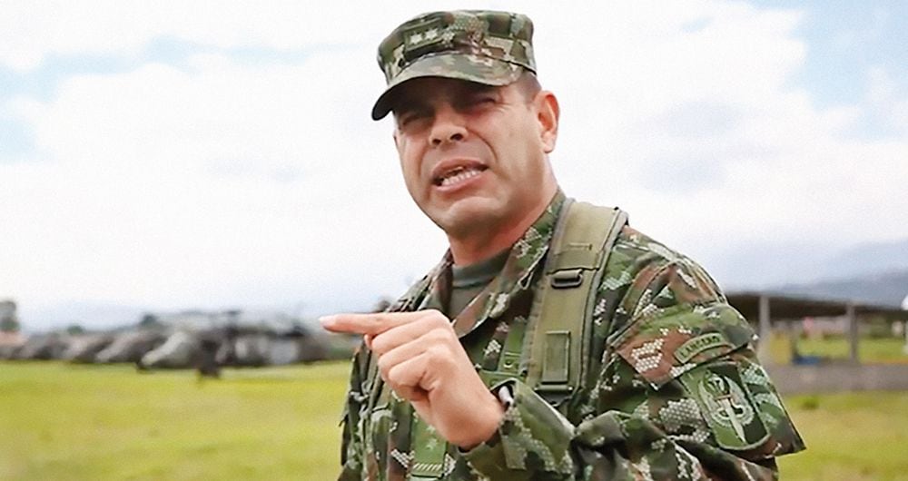 general Federico MejÍaComandante del Comando Específico del Cauca 