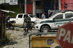 Ataque a estación de policía de Morales cauca por parte de disidencias de las FARC