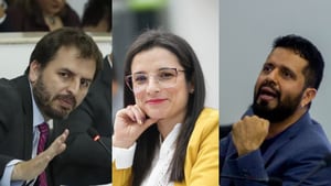 Los tres representantes a la Cámara han sido clave en el debate de la reforma a la salud. Por un lado, en contra Andrés Forero; por otro lado, defendiéndola, Martha Alfonso y Alfredo Mondragón.