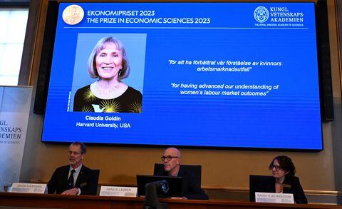La profesora de la Universidad de Harvard, Claudia Goldin, se convierte en la tercera mujer en conseguir este premio.