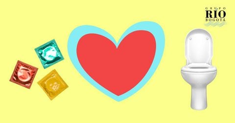 En el día del amor y la amistad no bote condones por el sanitario
