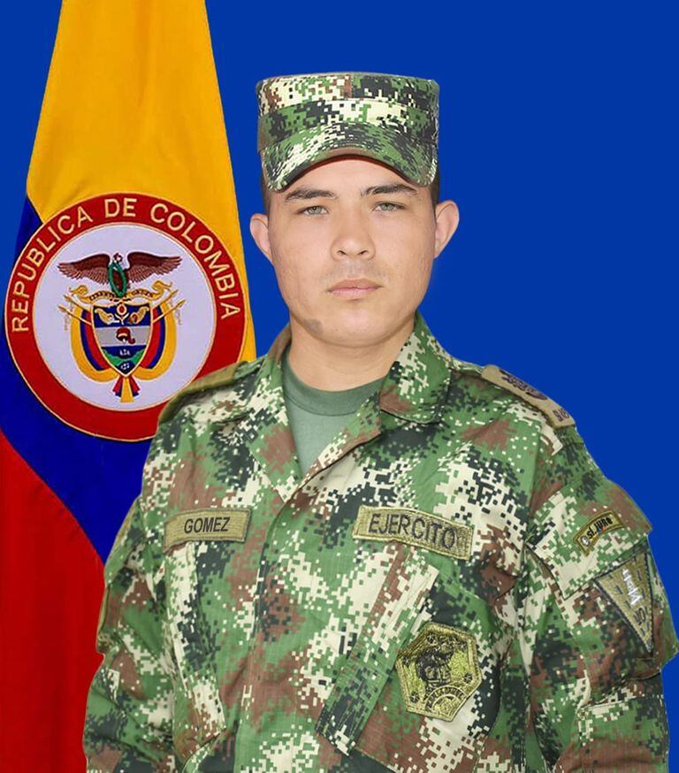 Soldado Jhoan David Gómez Gélvez