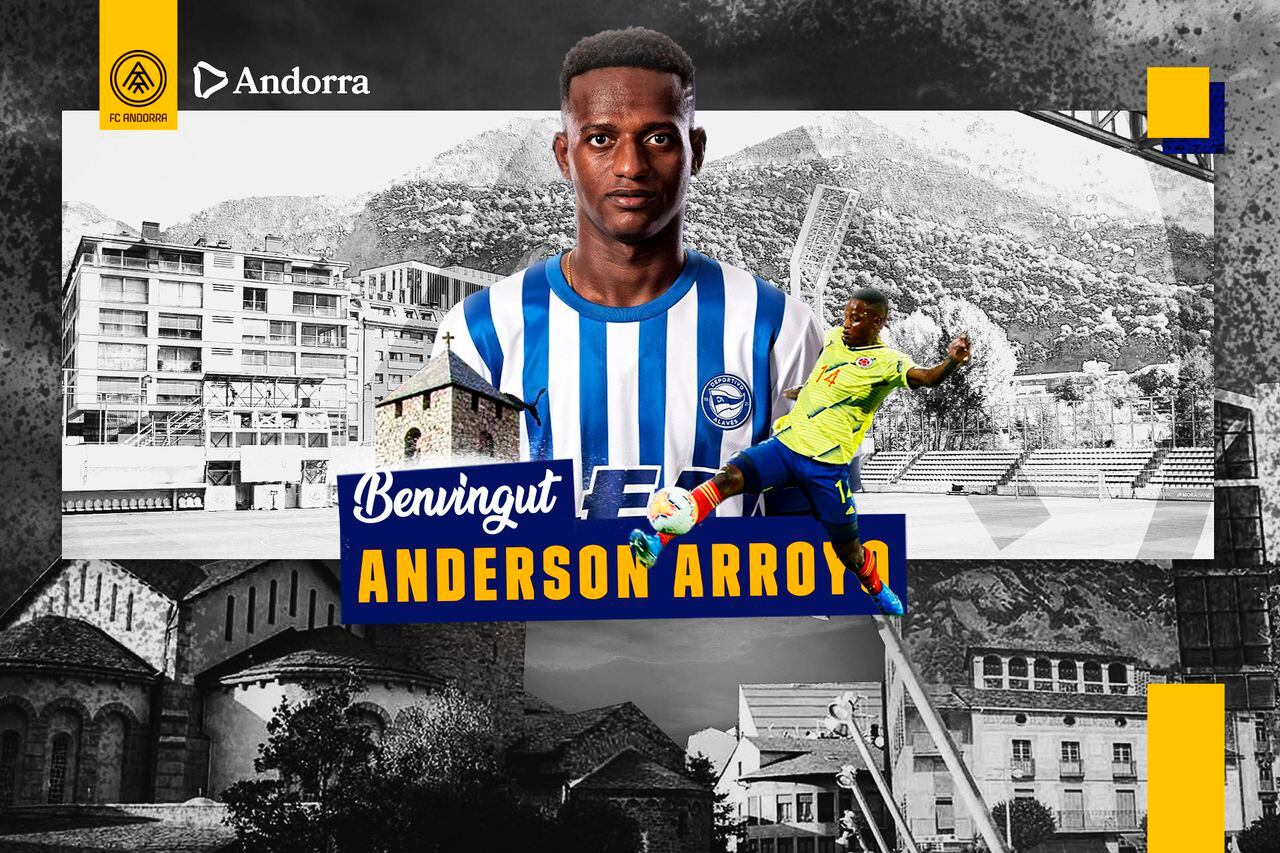 Anderson Arroyo fue presentado por Andorra.