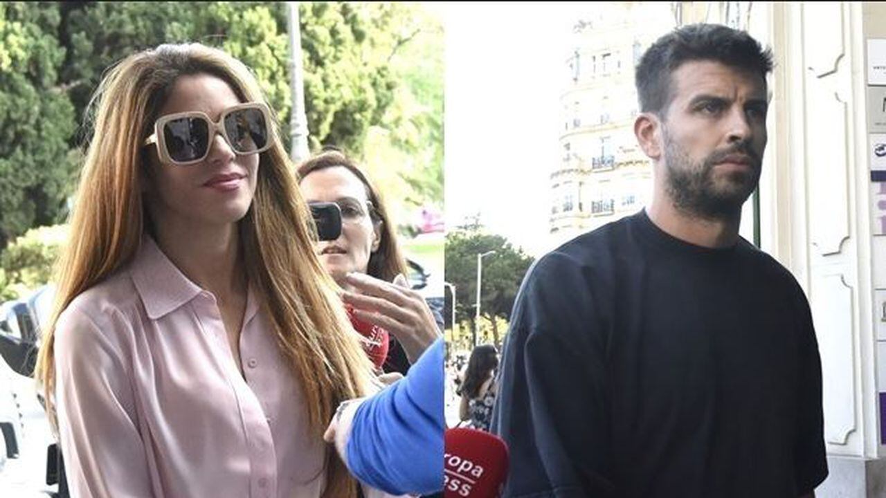 Shakira y Gerard Piqué se reunieron este jueves en un exclusivo sector de Barcelona