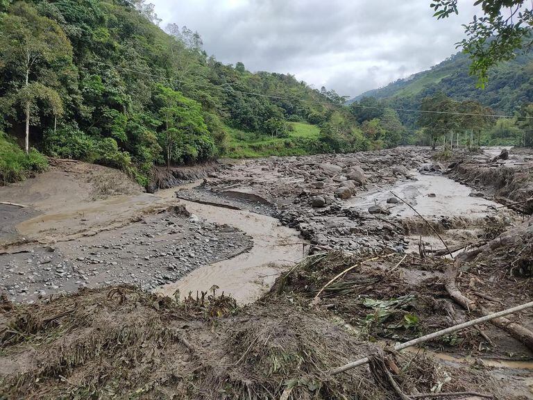 Una creciente del río San Juan destruyó 14 puentes indígenas