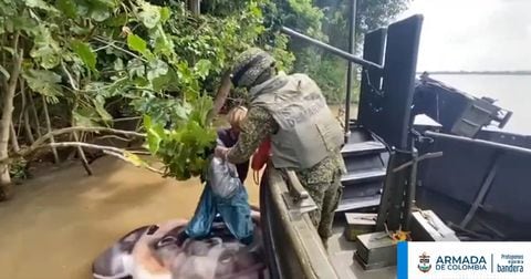 El rescatado informó a las autoridades, según medios locales, que se dirigía hacia el Tapón del Darién, un punto crítico en las rutas migratorias.